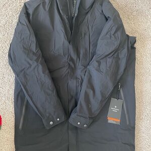 Lululemon Athletica Black Raincoat Classic Design